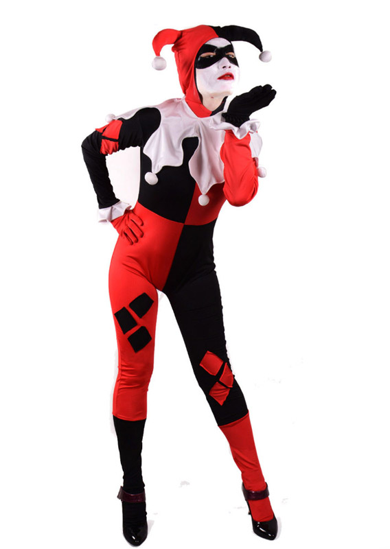 Harley Quinn Cosplay Costume For Halloween 15112101